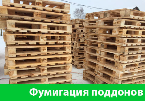 Фумигация поддонов в городе Белгород